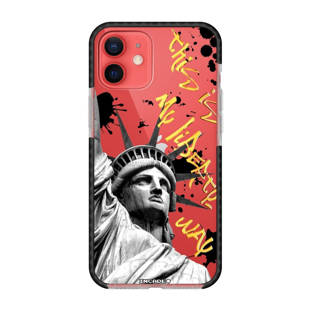 Чохол для iPhone 12 mini STATUE GREY - INCADE