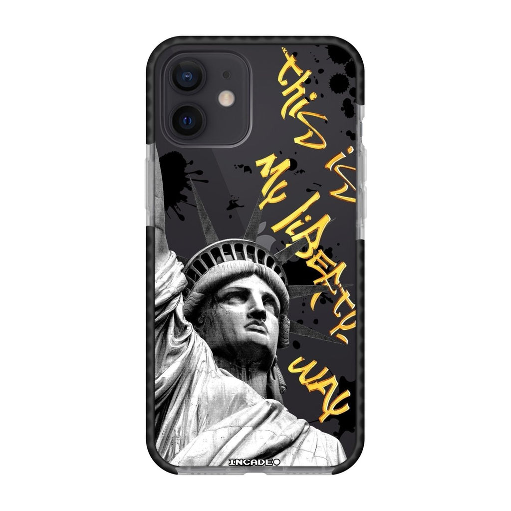 Чохол для iPhone 12 mini STATUE GREY - INCADE