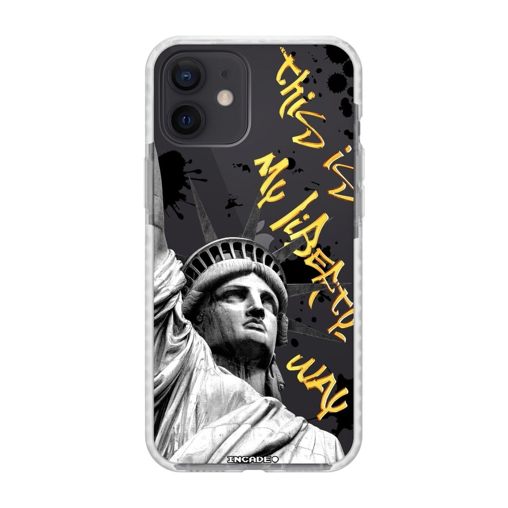 Чохол для iPhone 12 mini STATUE GREY - INCADE