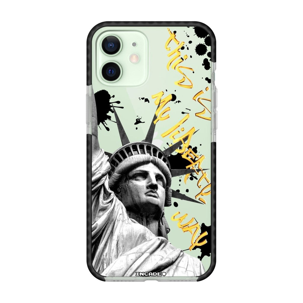 Чохол для iPhone 12 mini STATUE GREY - INCADE