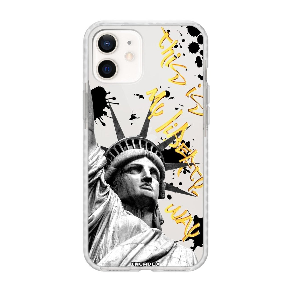 Чохол для iPhone 12 mini STATUE GREY - INCADE