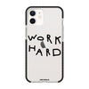 Чохол для iPhone 12 mini з принтом work hard