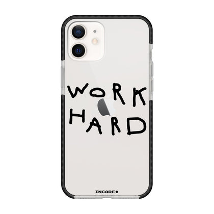 Чохол для iPhone 12 mini з принтом work hard