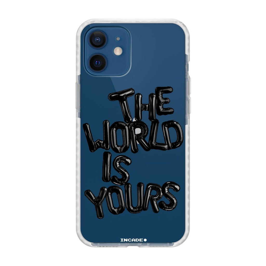 Чохол для iPhone 12 mini world black - INCADE