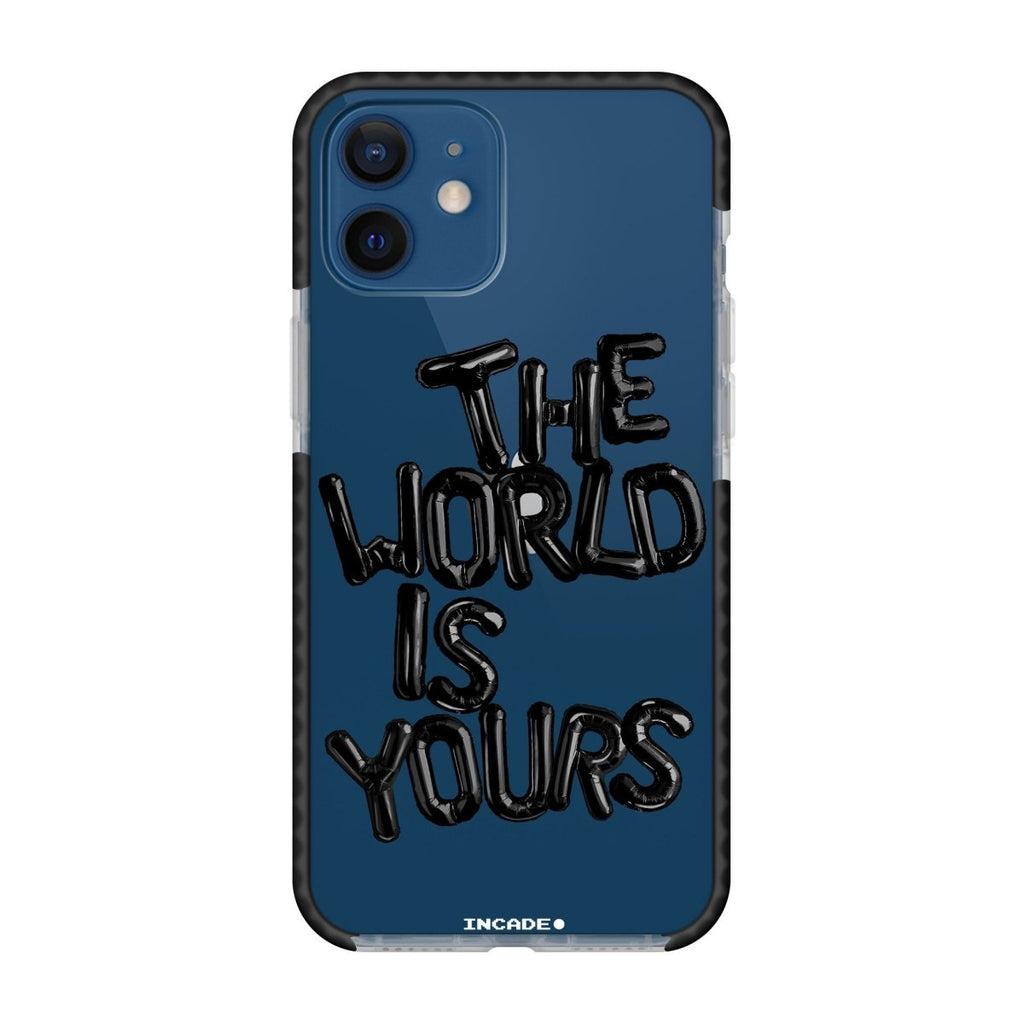 Чохол для iPhone 12 mini world black - INCADE