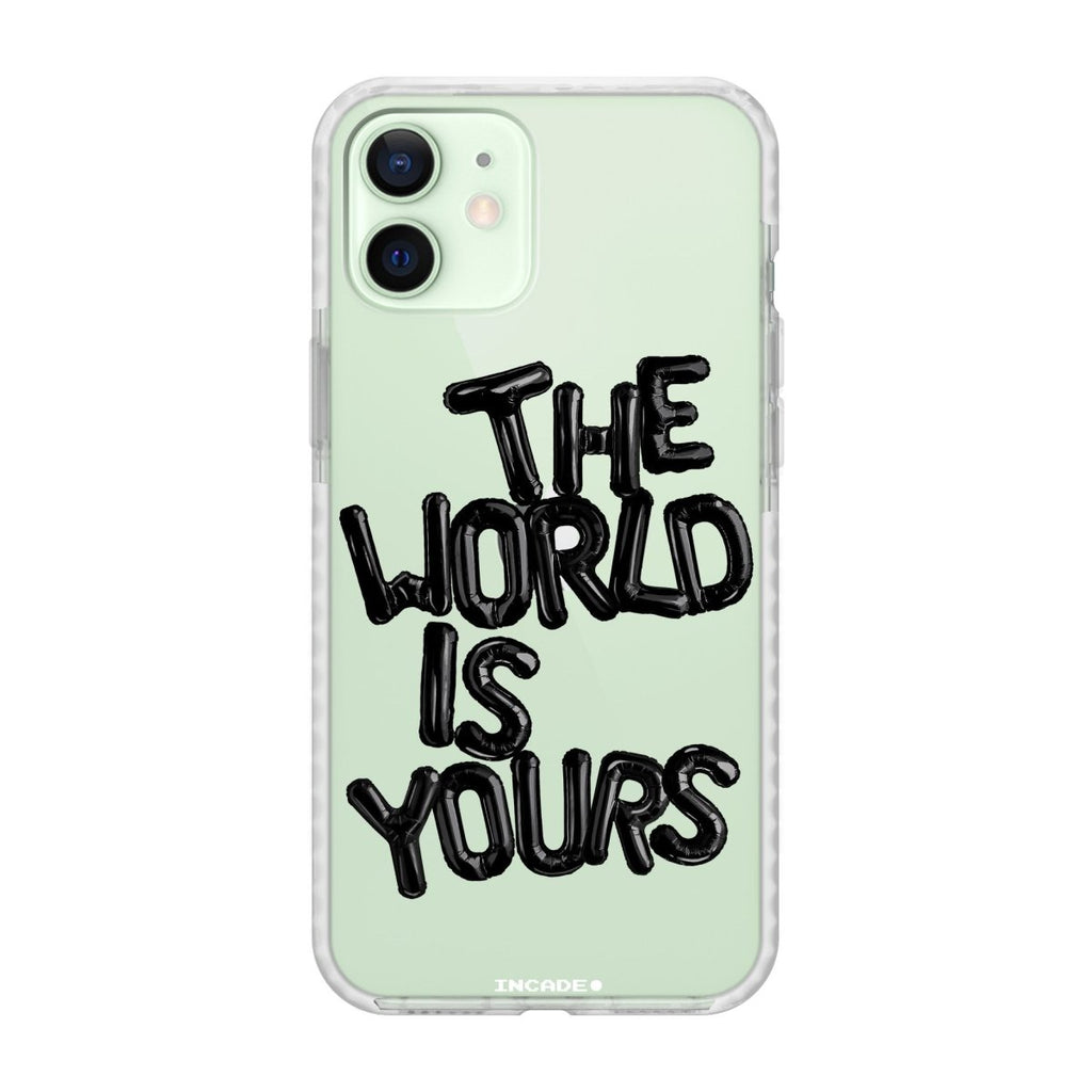Чохол для iPhone 12 mini world black - INCADE