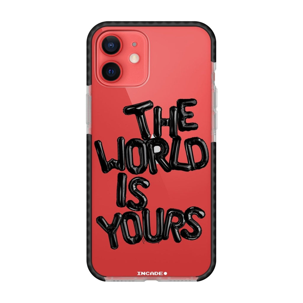 Чохол для iPhone 12 mini world black - INCADE