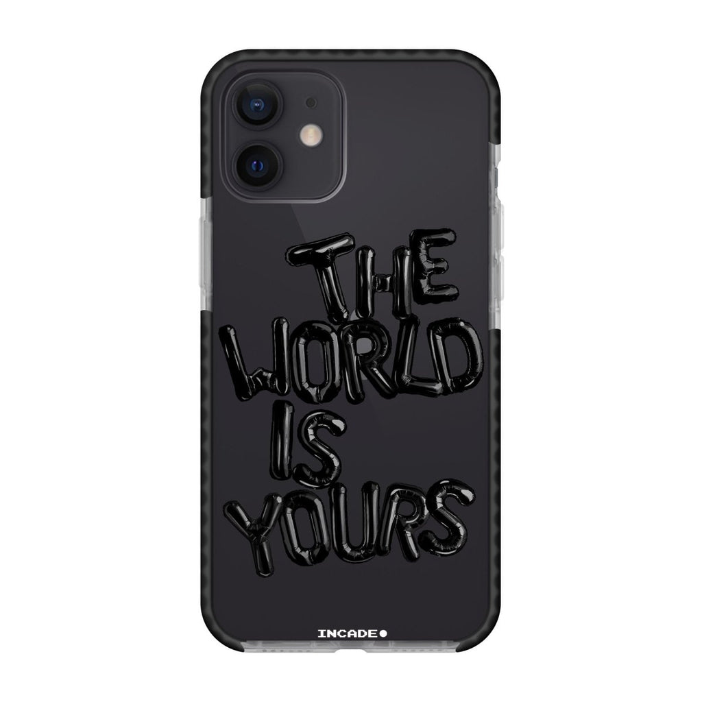 Чохол для iPhone 12 mini world black - INCADE