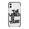 Чохол для iPhone 12 mini з принтом world black