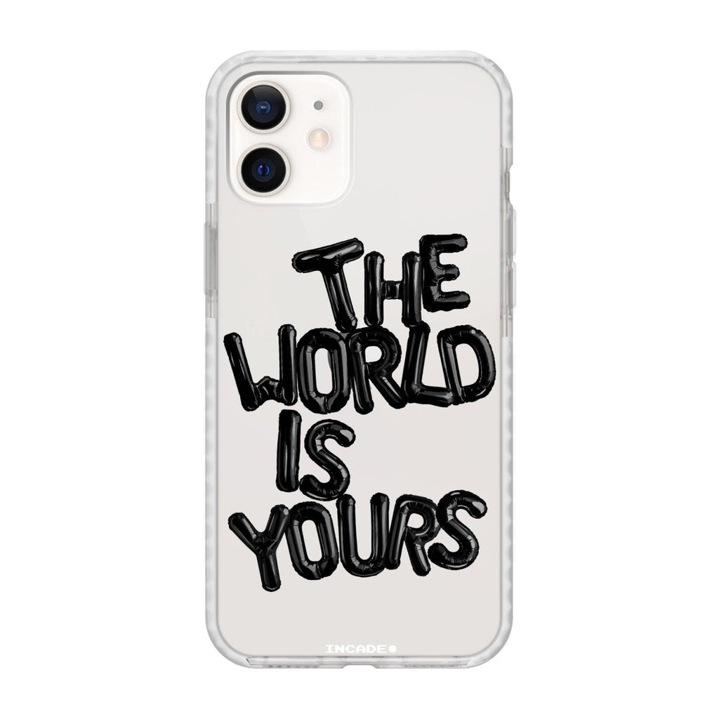 Чохол для iPhone 12 mini world black - INCADE