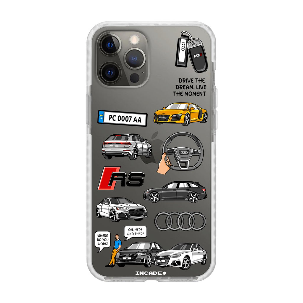 Чохол для iPhone 12 Pro AUDI - INCADE