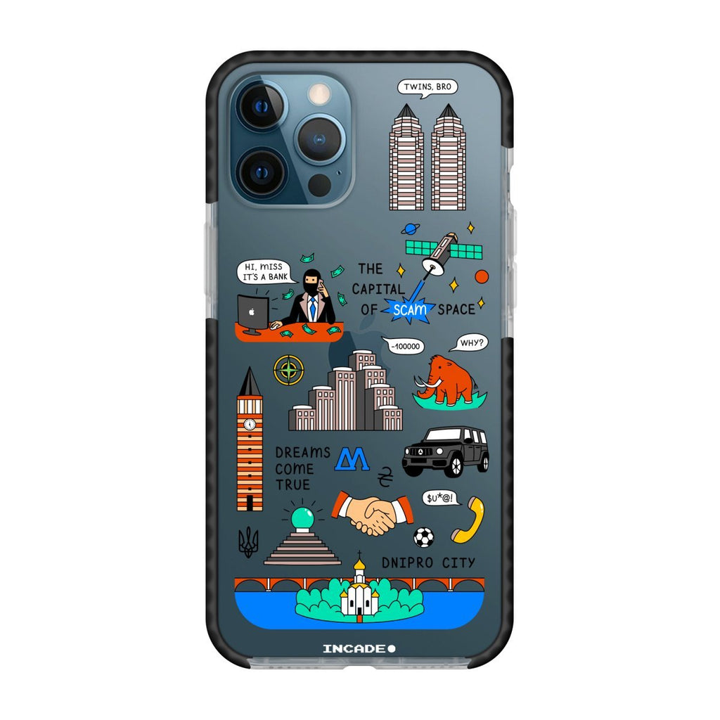Чохол для iPhone 12 Pro DNIPRO - INCADE