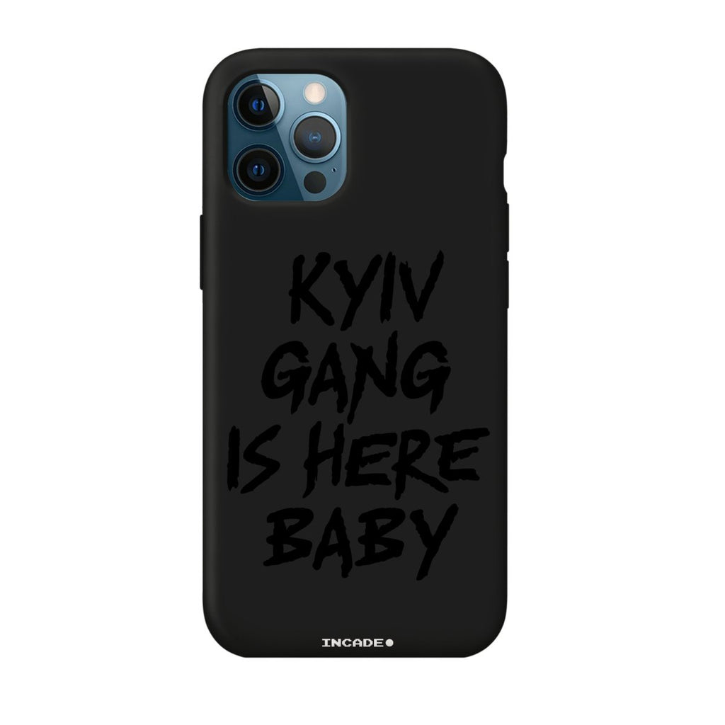 Чохол для iPhone 12 Pro kyiv black - INCADE