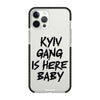 Чохол для iPhone 12 Pro з принтом kyiv black