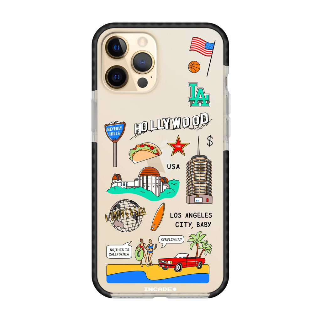 Чохол для iPhone 12 Pro LOS ANGELES - INCADE