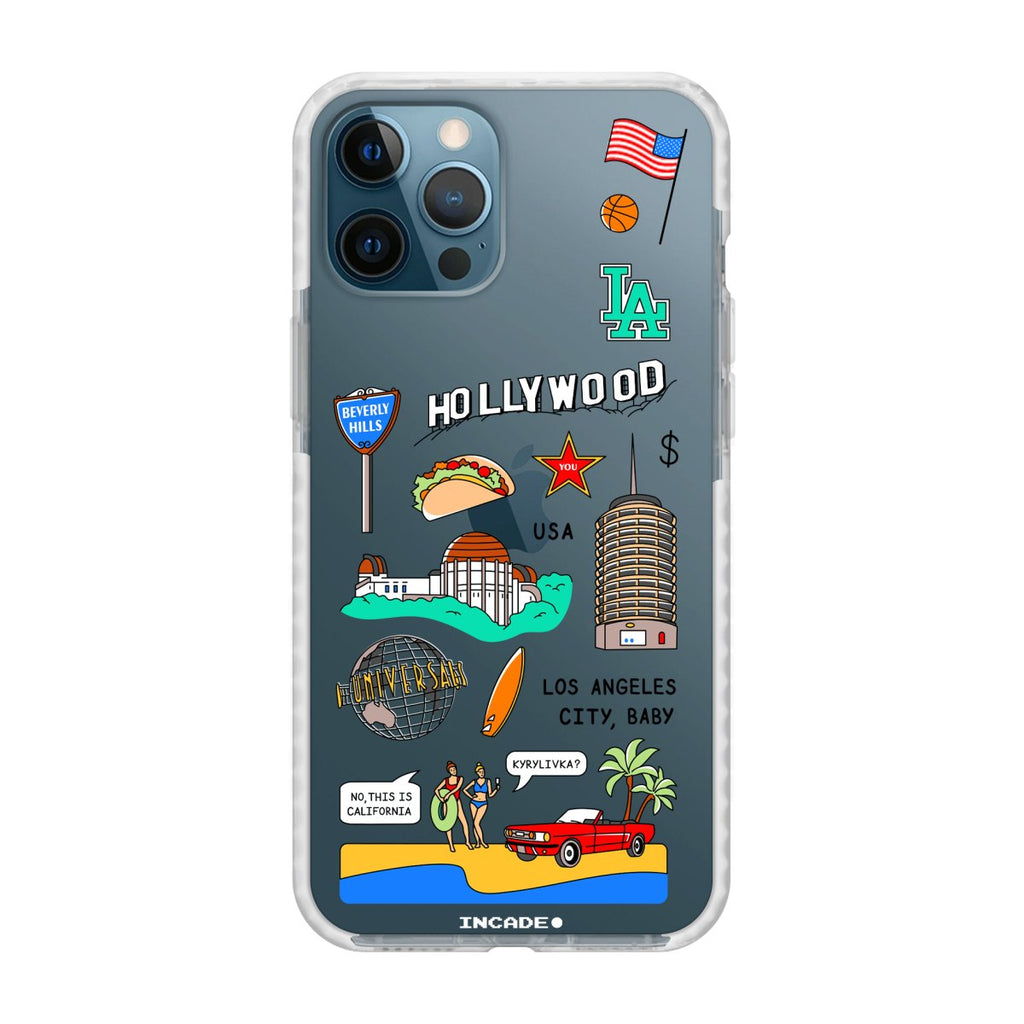 Чохол для iPhone 12 Pro LOS ANGELES - INCADE