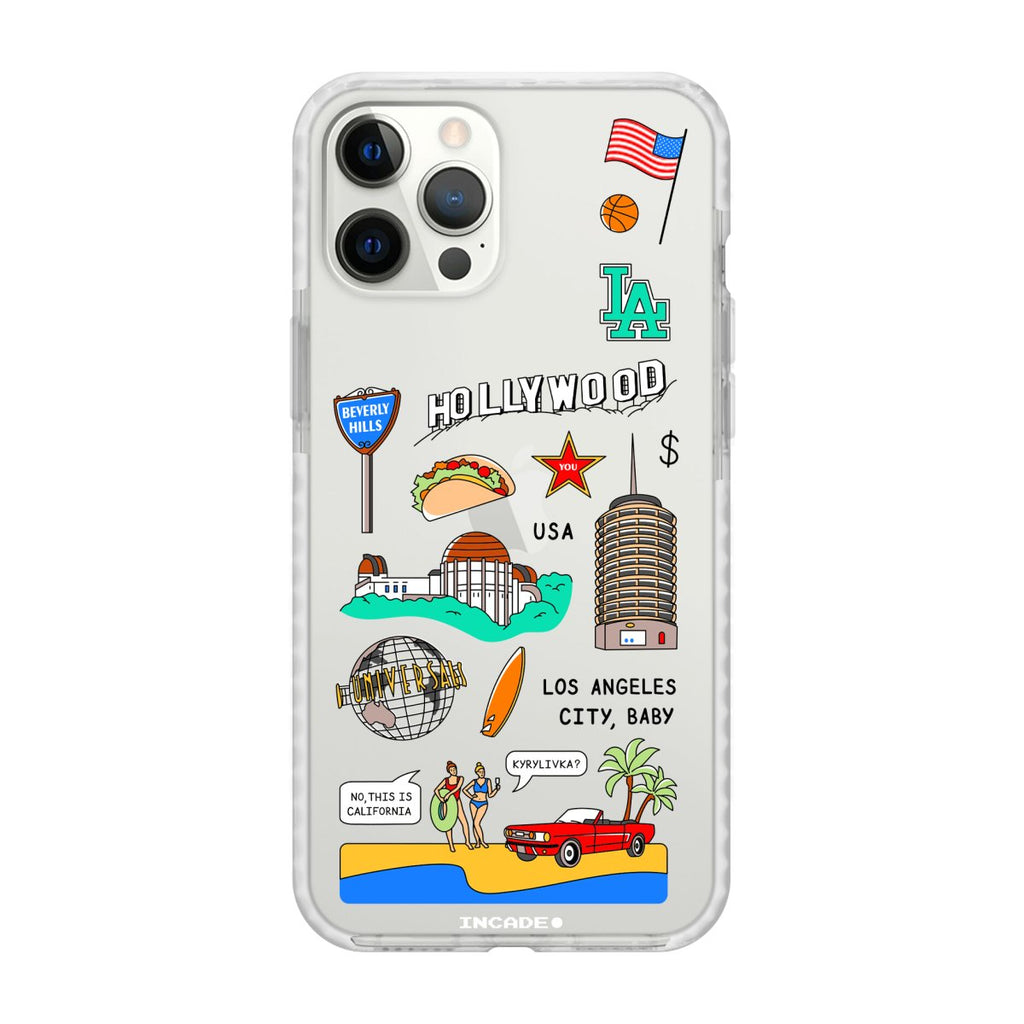 Чохол для iPhone 12 Pro LOS ANGELES - INCADE