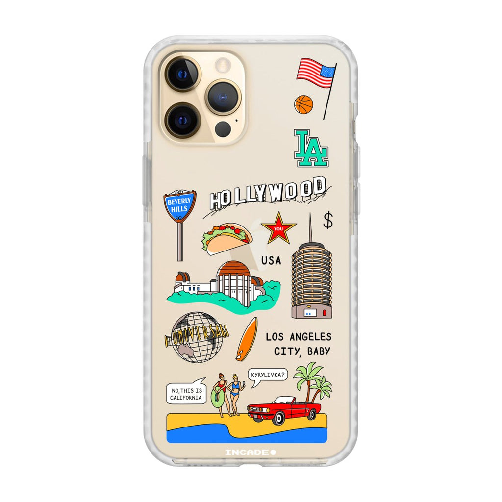 Чохол для iPhone 12 Pro LOS ANGELES - INCADE