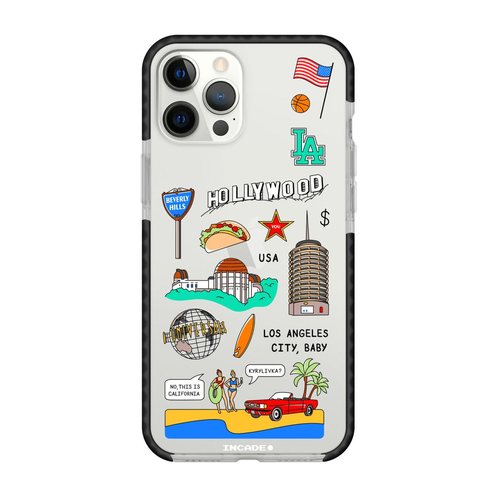 Чохол для iPhone 12 Pro LOS ANGELES - INCADE