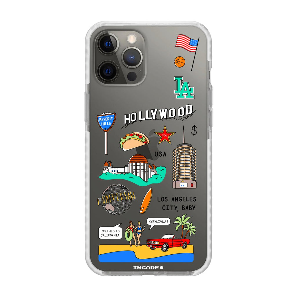 Чохол для iPhone 12 Pro LOS ANGELES - INCADE