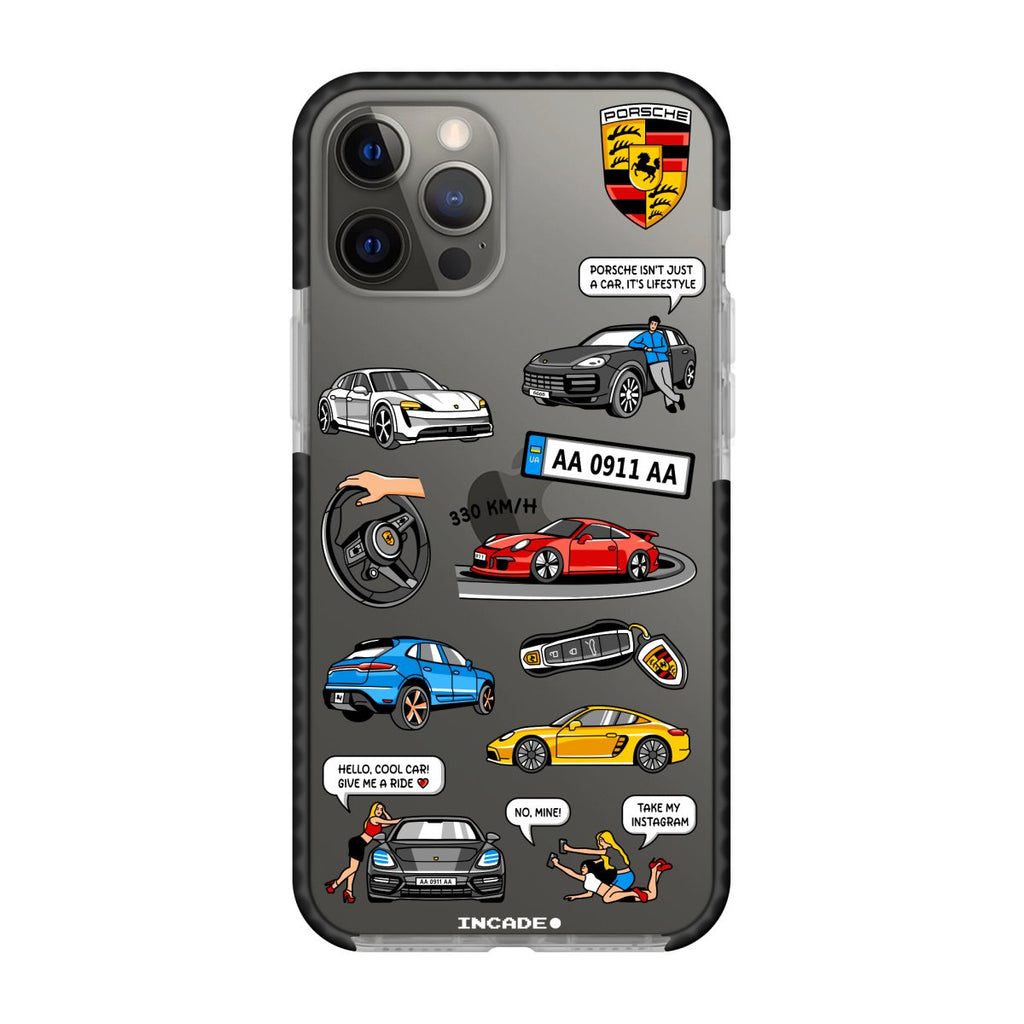 Чохол для iPhone 12 Pro Max PORSCHE - INCADE