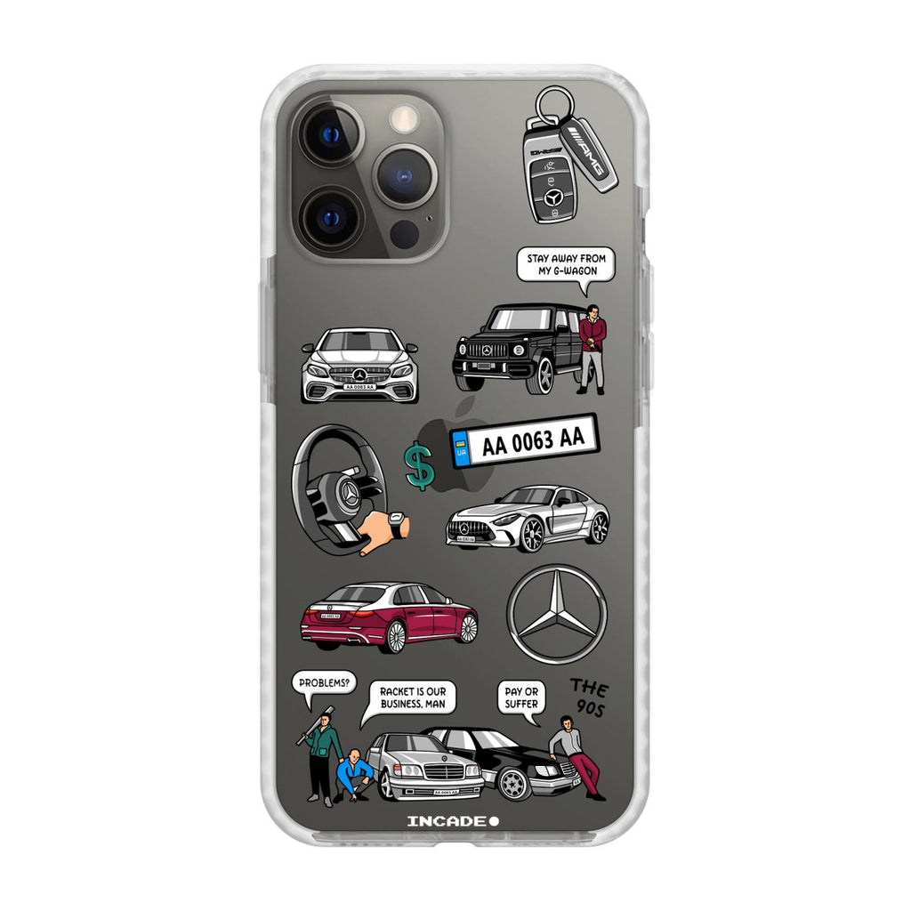 Чохол для iPhone 12 Pro MERCEDES - INCADE
