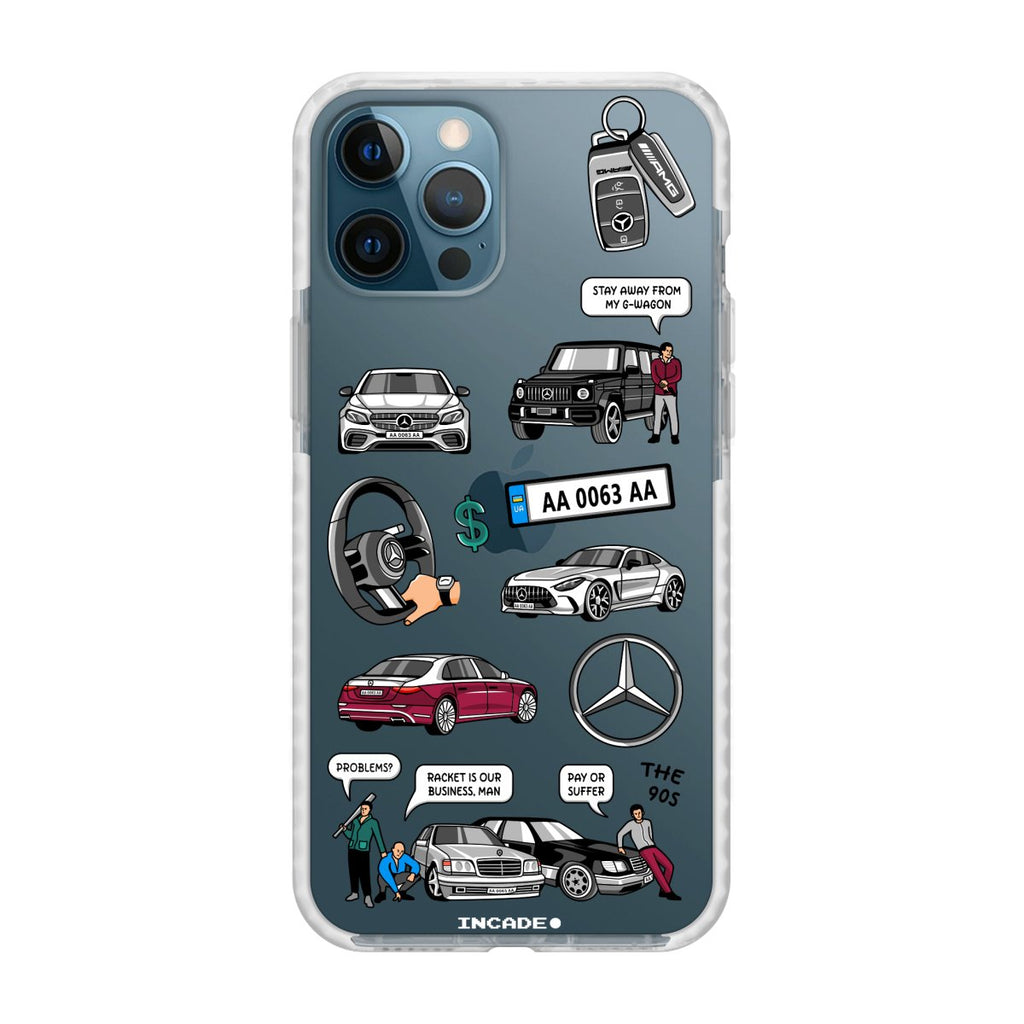 Чохол для iPhone 12 Pro MERCEDES - INCADE