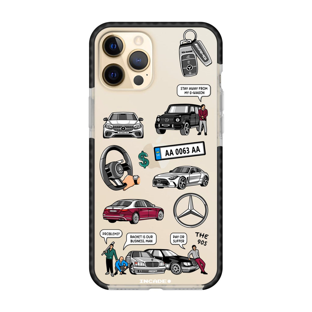 Чохол для iPhone 12 Pro MERCEDES - INCADE