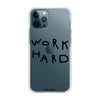 Чохол для iPhone 12 Pro з принтом work hard