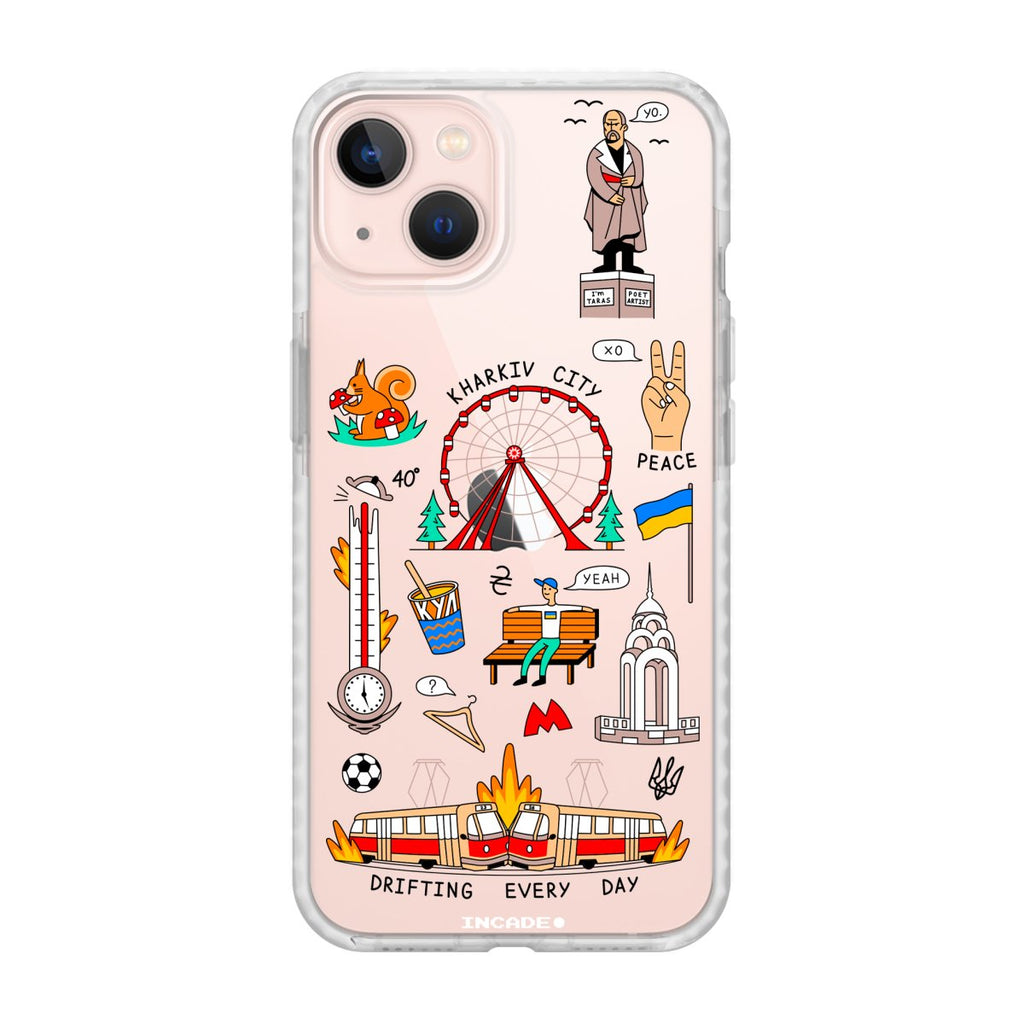 Чохол для iPhone 13 KHARKIV - INCADE