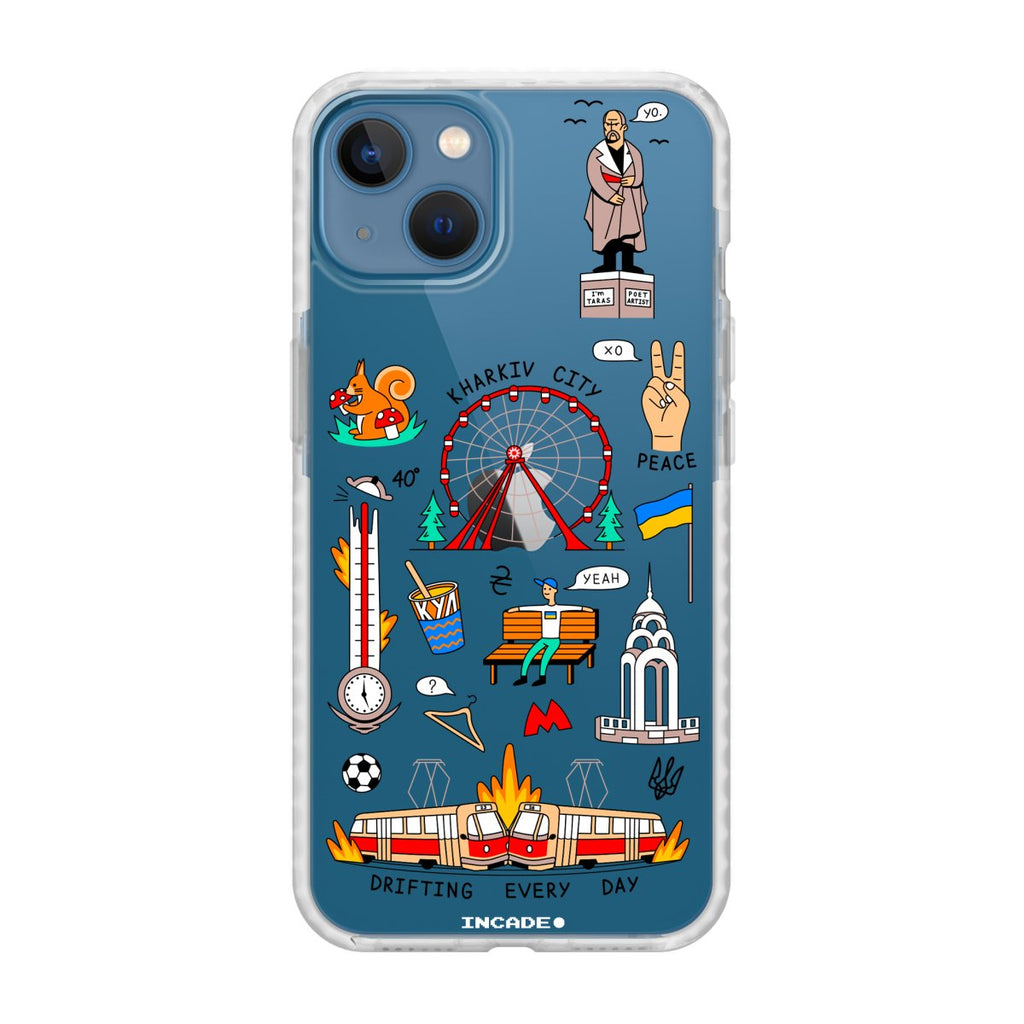 Чохол для iPhone 13 KHARKIV - INCADE