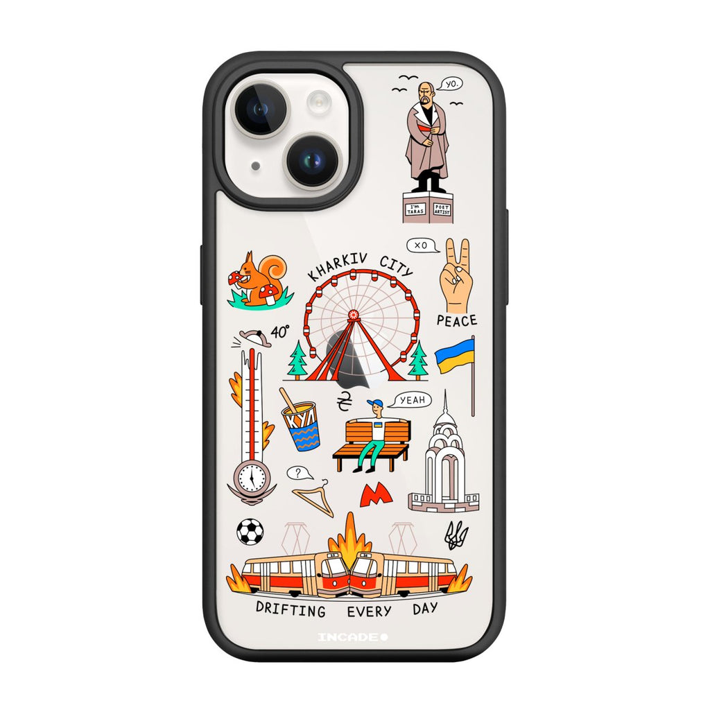 Чохол для iPhone 13 KHARKIV - INCADE