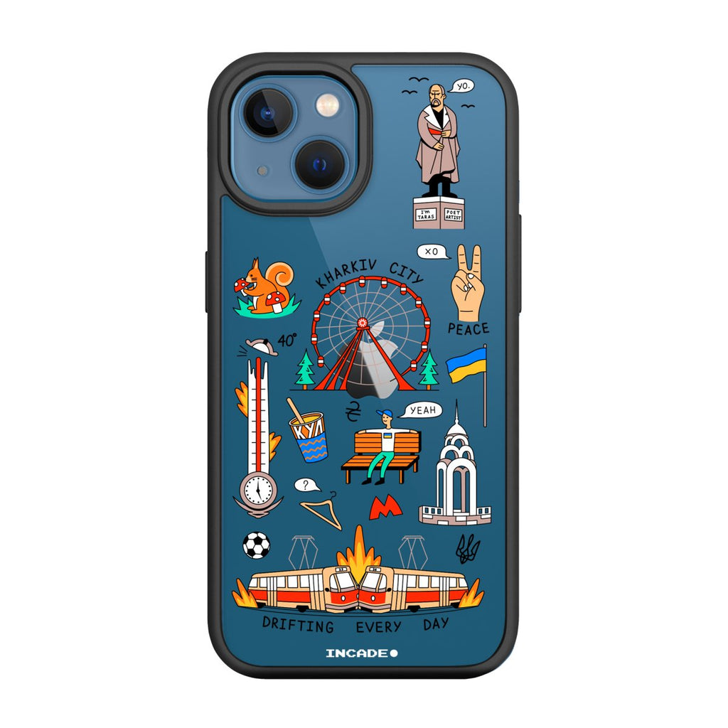 Чохол для iPhone 13 KHARKIV - INCADE