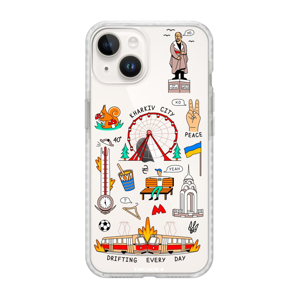 Чохол для iPhone 13 KHARKIV - INCADE