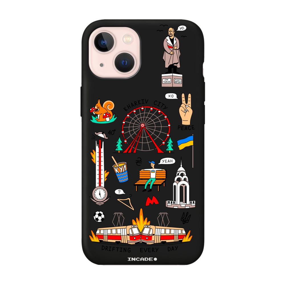 Чохол для iPhone 13 KHARKIV - INCADE