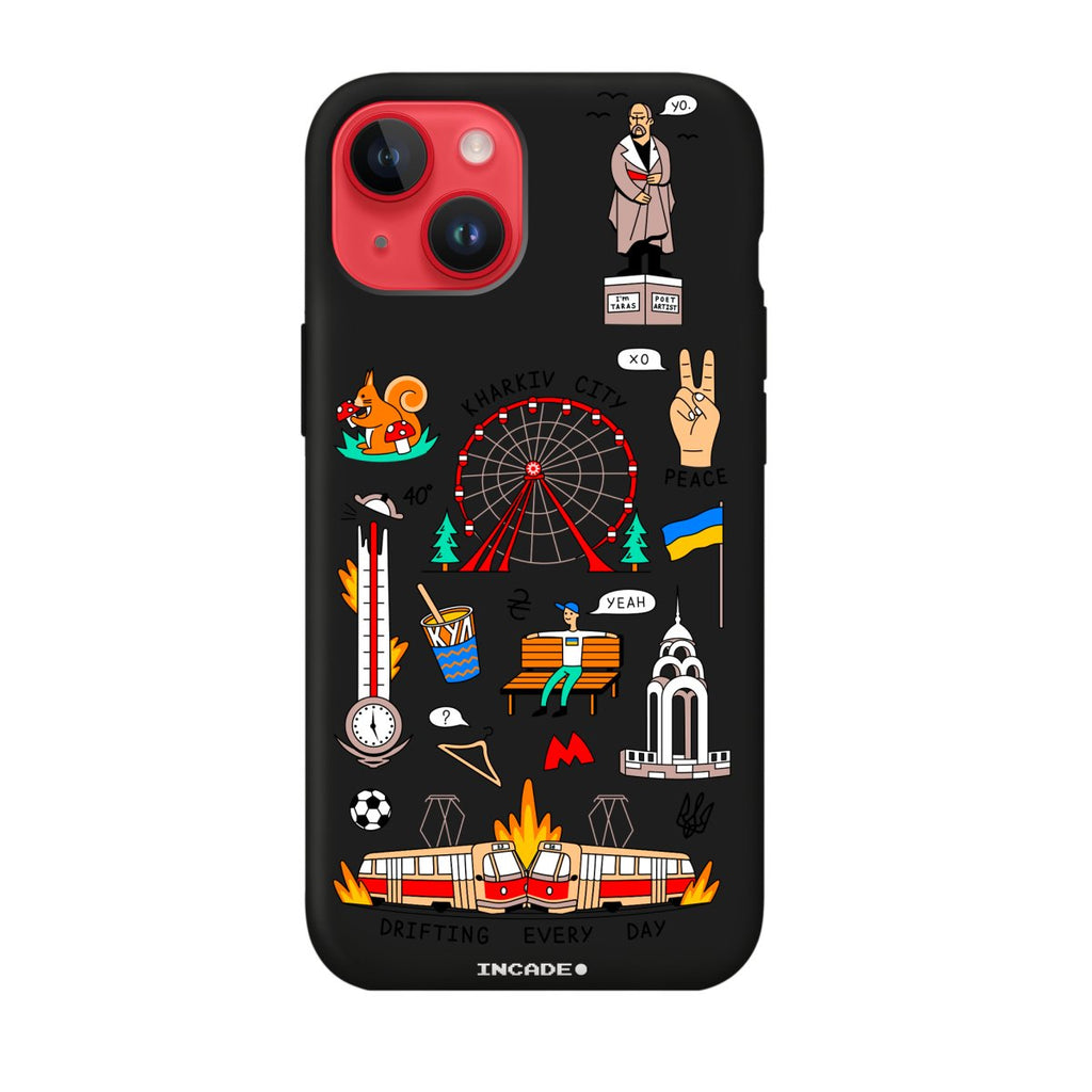Чохол для iPhone 13 KHARKIV - INCADE