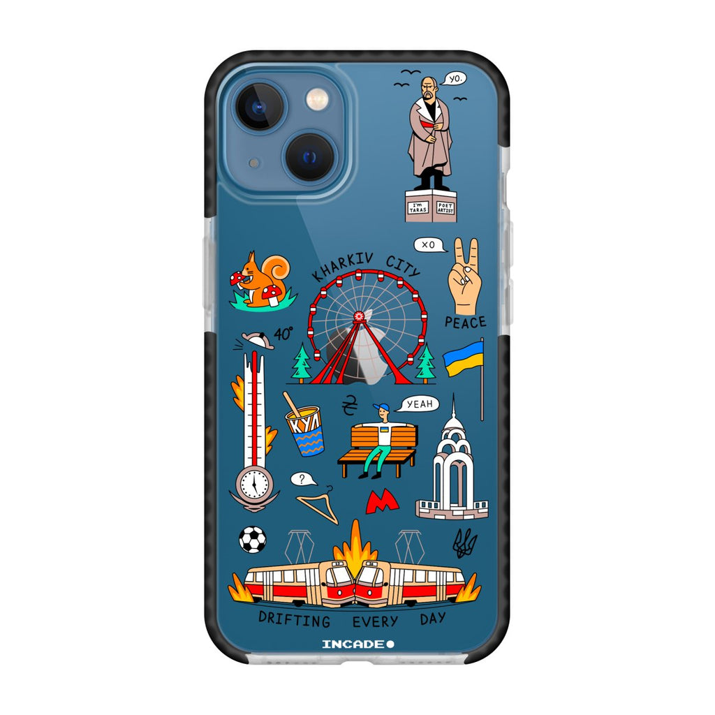 Чохол для iPhone 13 KHARKIV - INCADE