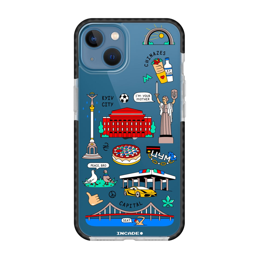 Чохол для iPhone 13 KYIV - INCADE