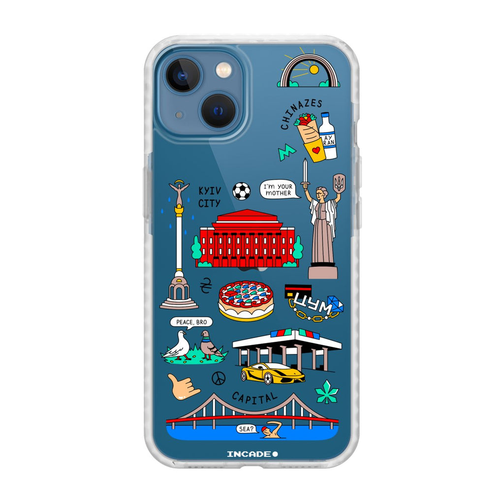 Чохол для iPhone 13 KYIV - INCADE