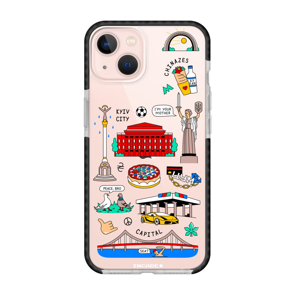 Чохол для iPhone 13 KYIV - INCADE