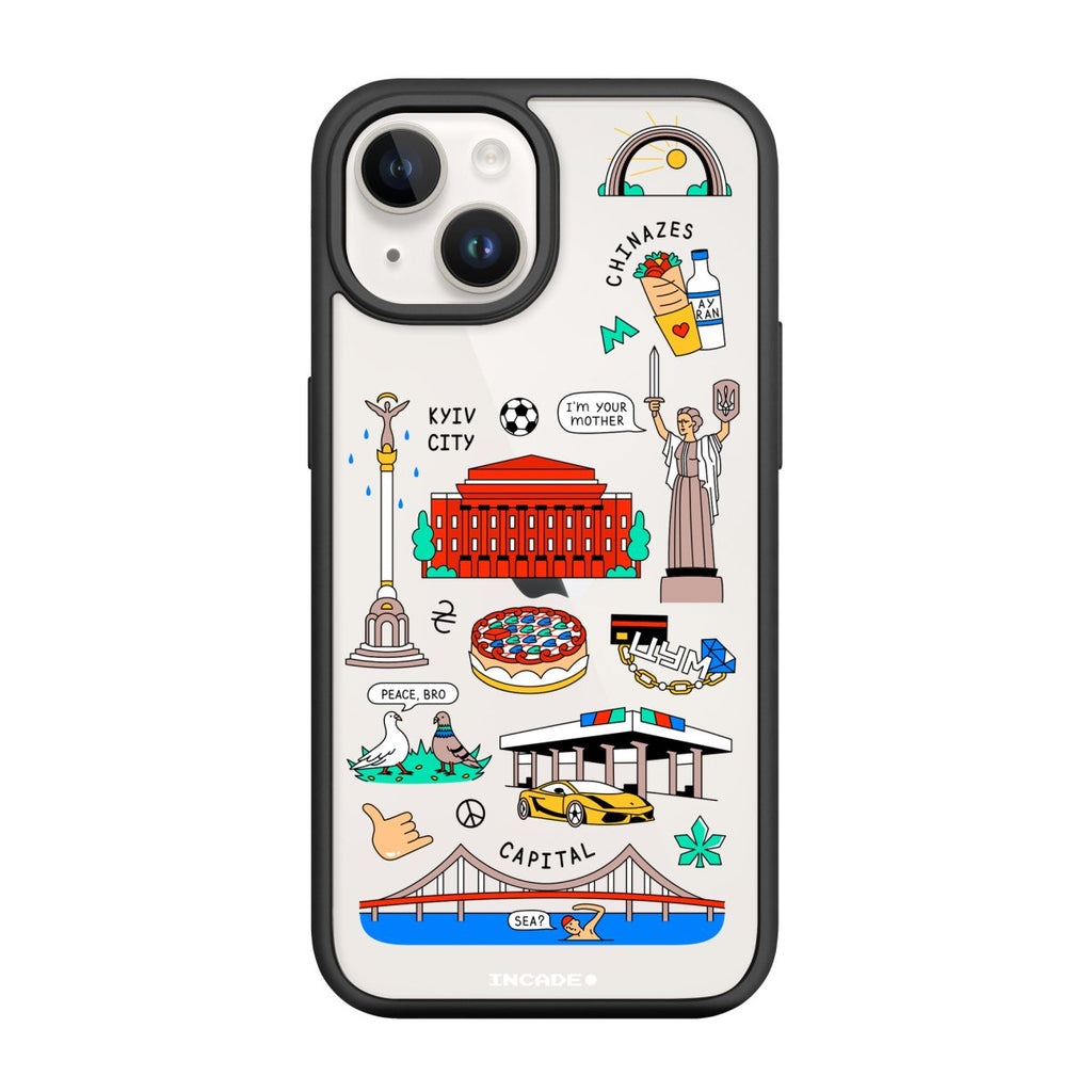 Чохол для iPhone 13 KYIV - INCADE