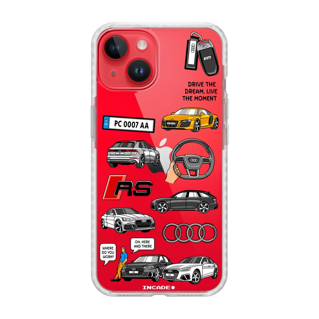 Чохол для iPhone 13 mini AUDI - INCADE