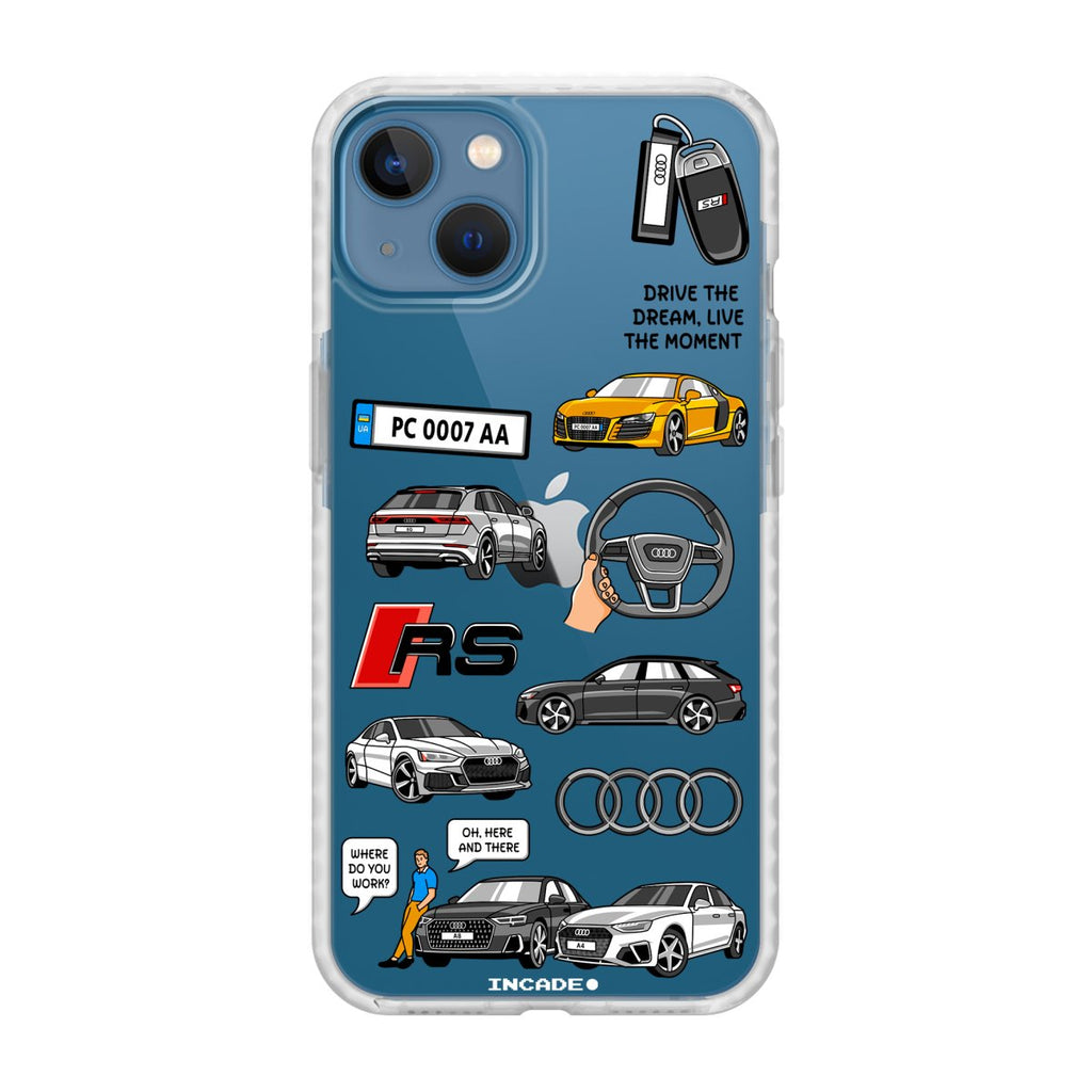 Чохол для iPhone 13 mini AUDI - INCADE