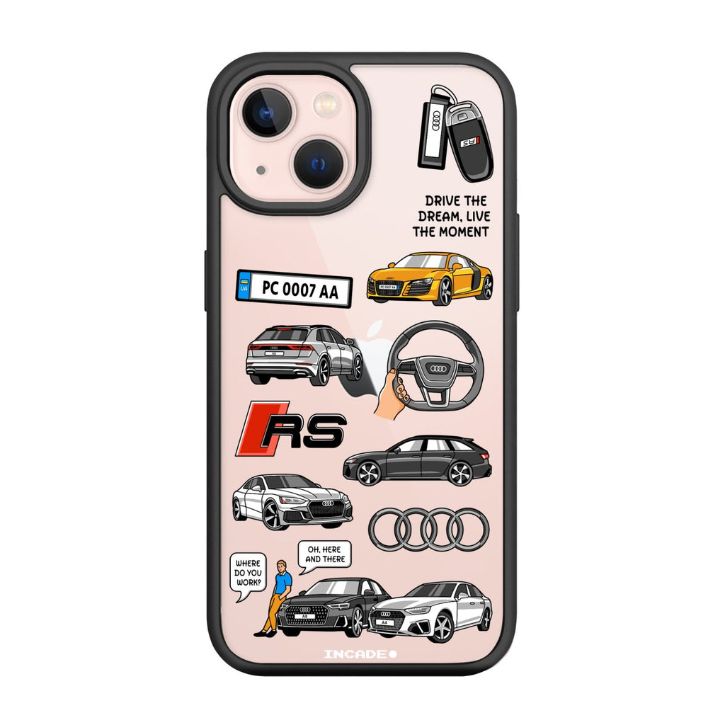 Чохол для iPhone 13 mini з принтом AUDI