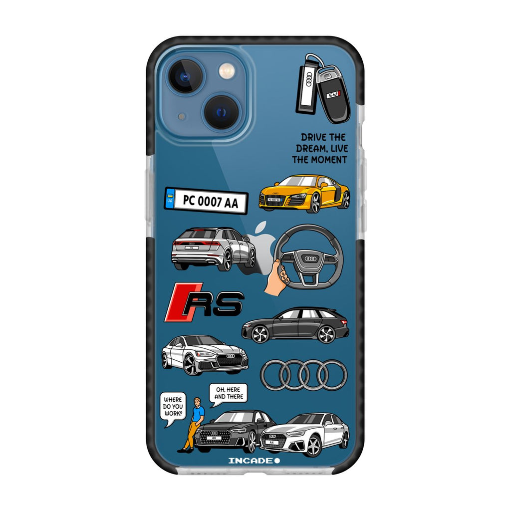 Чохол для iPhone 13 mini AUDI - INCADE