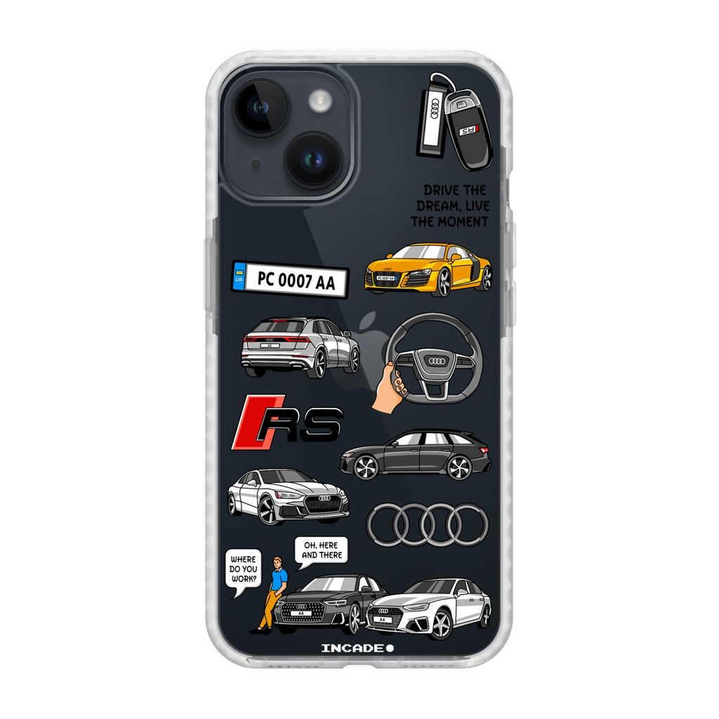 Чохол для iPhone 13 mini AUDI - INCADE