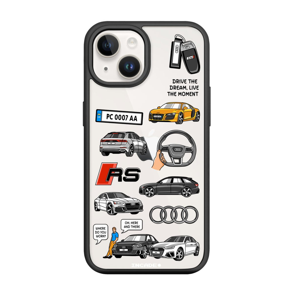 Чохол для iPhone 13 mini AUDI - INCADE
