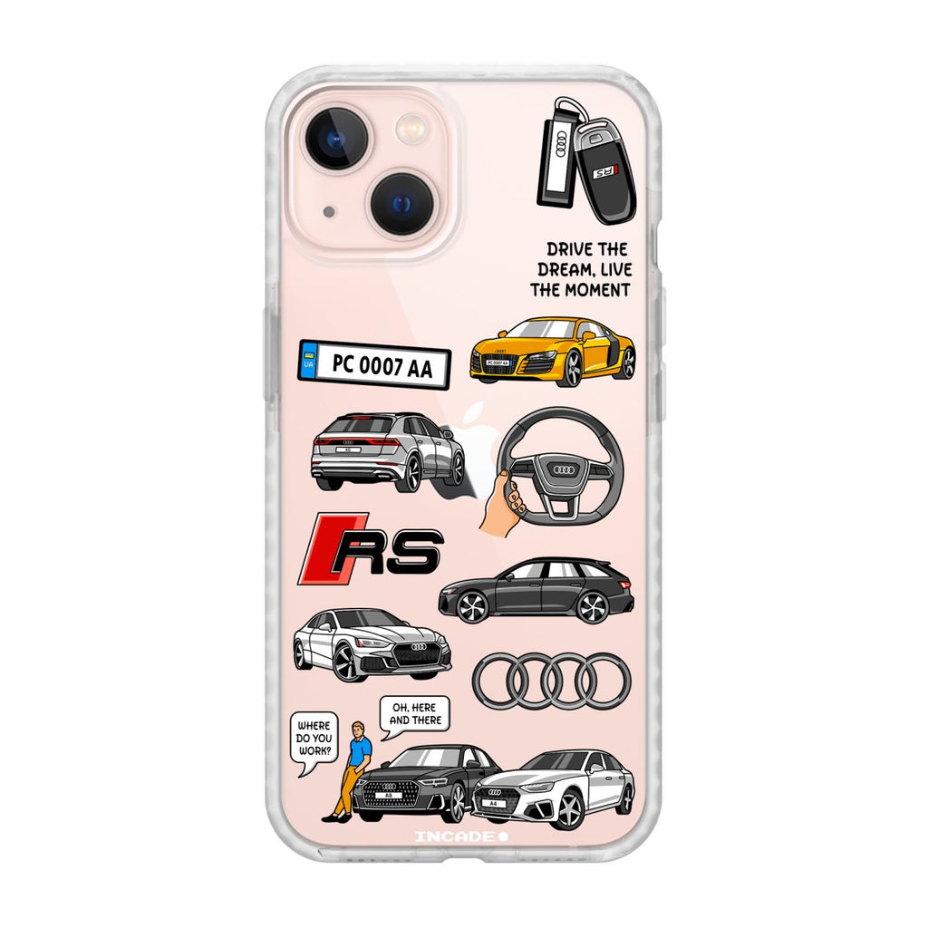 Чохол для iPhone 13 mini AUDI - INCADE