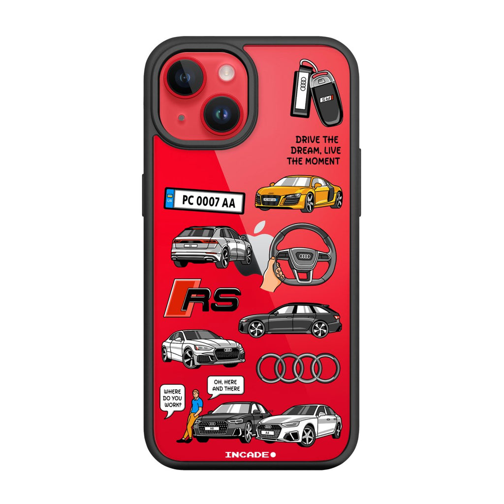 Чохол для iPhone 13 mini AUDI - INCADE