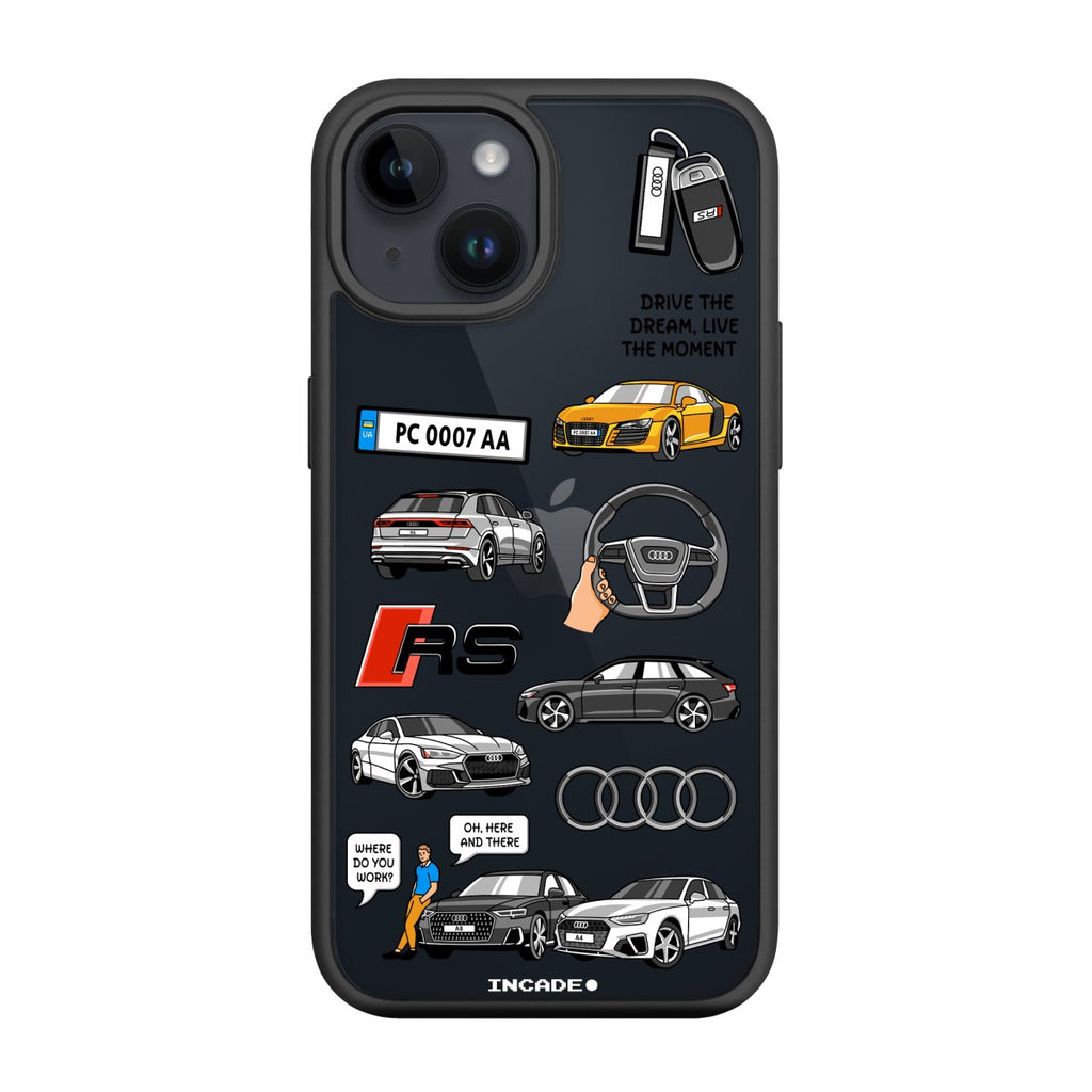 Чохол для iPhone 13 mini AUDI - INCADE